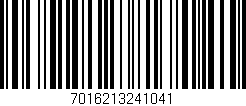 Código de barras (EAN, GTIN, SKU, ISBN): '7016213241041'