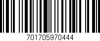 Código de barras (EAN, GTIN, SKU, ISBN): '701705970444'