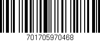 Código de barras (EAN, GTIN, SKU, ISBN): '701705970468'