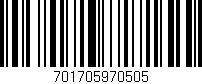 Código de barras (EAN, GTIN, SKU, ISBN): '701705970505'