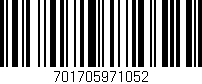 Código de barras (EAN, GTIN, SKU, ISBN): '701705971052'