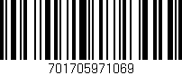 Código de barras (EAN, GTIN, SKU, ISBN): '701705971069'