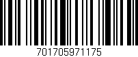 Código de barras (EAN, GTIN, SKU, ISBN): '701705971175'
