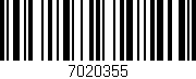Código de barras (EAN, GTIN, SKU, ISBN): '7020355'