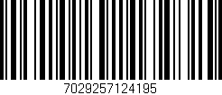 Código de barras (EAN, GTIN, SKU, ISBN): '7029257124195'
