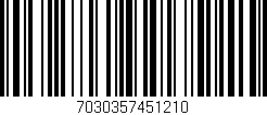 Código de barras (EAN, GTIN, SKU, ISBN): '7030357451210'