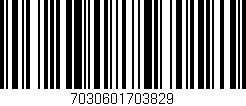 Código de barras (EAN, GTIN, SKU, ISBN): '7030601703829'