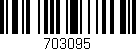 Código de barras (EAN, GTIN, SKU, ISBN): '703095'