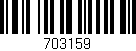 Código de barras (EAN, GTIN, SKU, ISBN): '703159'