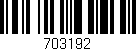 Código de barras (EAN, GTIN, SKU, ISBN): '703192'
