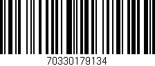 Código de barras (EAN, GTIN, SKU, ISBN): '70330179134'