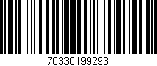 Código de barras (EAN, GTIN, SKU, ISBN): '70330199293'