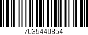 Código de barras (EAN, GTIN, SKU, ISBN): '7035440854'