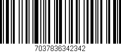Código de barras (EAN, GTIN, SKU, ISBN): '7037836342342'