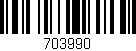 Código de barras (EAN, GTIN, SKU, ISBN): '703990'