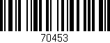 Código de barras (EAN, GTIN, SKU, ISBN): '70453'