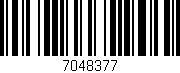 Código de barras (EAN, GTIN, SKU, ISBN): '7048377'