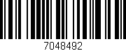 Código de barras (EAN, GTIN, SKU, ISBN): '7048492'