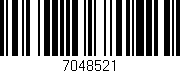 Código de barras (EAN, GTIN, SKU, ISBN): '7048521'