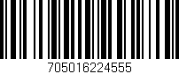 Código de barras (EAN, GTIN, SKU, ISBN): '705016224555'