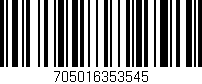 Código de barras (EAN, GTIN, SKU, ISBN): '705016353545'