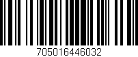 Código de barras (EAN, GTIN, SKU, ISBN): '705016446032'