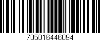 Código de barras (EAN, GTIN, SKU, ISBN): '705016446094'