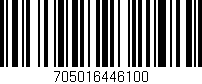 Código de barras (EAN, GTIN, SKU, ISBN): '705016446100'