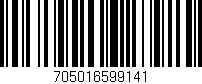 Código de barras (EAN, GTIN, SKU, ISBN): '705016599141'