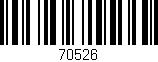 Código de barras (EAN, GTIN, SKU, ISBN): '70526'