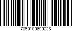 Código de barras (EAN, GTIN, SKU, ISBN): '7053183699236'