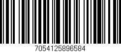 Código de barras (EAN, GTIN, SKU, ISBN): '7054125896584'