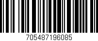 Código de barras (EAN, GTIN, SKU, ISBN): '705487196085'