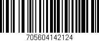 Código de barras (EAN, GTIN, SKU, ISBN): '705604142124'