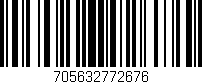 Código de barras (EAN, GTIN, SKU, ISBN): '705632772676'