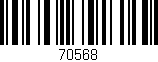 Código de barras (EAN, GTIN, SKU, ISBN): '70568'