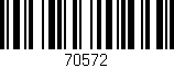 Código de barras (EAN, GTIN, SKU, ISBN): '70572'
