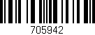 Código de barras (EAN, GTIN, SKU, ISBN): '705942'