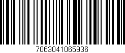 Código de barras (EAN, GTIN, SKU, ISBN): '7063041065936'