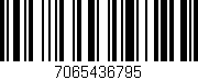 Código de barras (EAN, GTIN, SKU, ISBN): '7065436795'