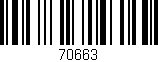 Código de barras (EAN, GTIN, SKU, ISBN): '70663'