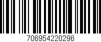 Código de barras (EAN, GTIN, SKU, ISBN): '706954220296'