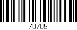Código de barras (EAN, GTIN, SKU, ISBN): '70709'