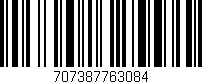 Código de barras (EAN, GTIN, SKU, ISBN): '707387763084'