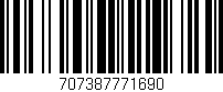 Código de barras (EAN, GTIN, SKU, ISBN): '707387771690'