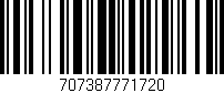 Código de barras (EAN, GTIN, SKU, ISBN): '707387771720'