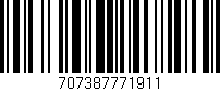 Código de barras (EAN, GTIN, SKU, ISBN): '707387771911'