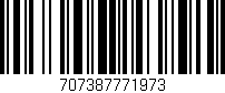 Código de barras (EAN, GTIN, SKU, ISBN): '707387771973'