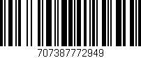 Código de barras (EAN, GTIN, SKU, ISBN): '707387772949'