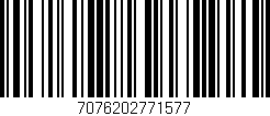 Código de barras (EAN, GTIN, SKU, ISBN): '7076202771577'